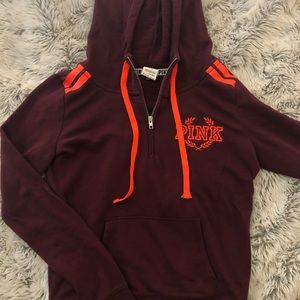 PINK Half Zip Hoodie